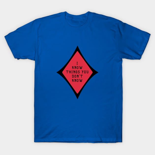 Sinister Secrets T-Shirt by The X-Wife Podcast